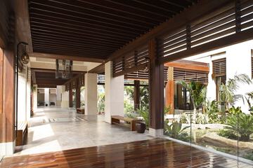 Interior entrance
