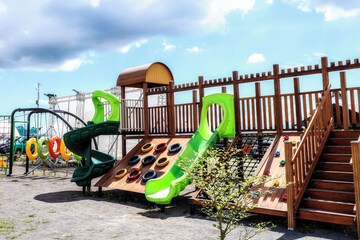 Children's play area - outdoor
