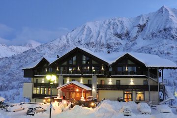 Front of property - evening/night