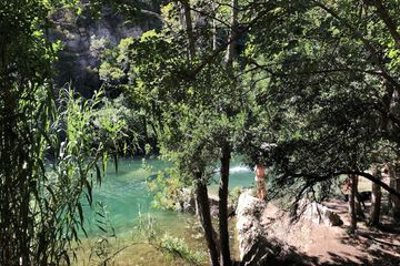 Outdoor rock climbing