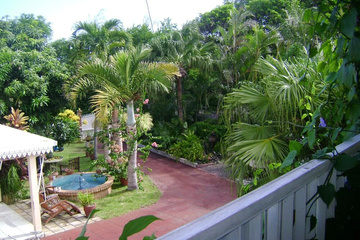 outside