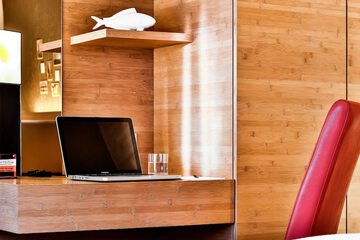 In-room business center