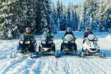 Snowmobiling