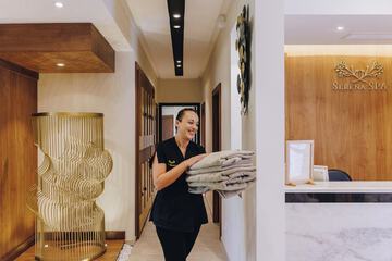 Spa reception