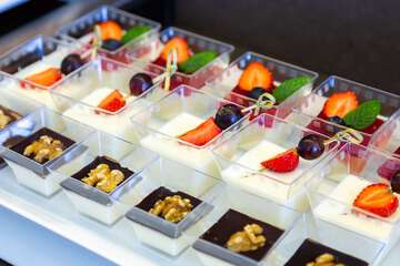Breakfast buffet