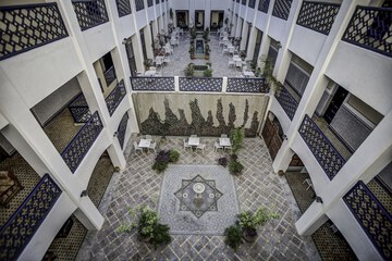 Interior entrance