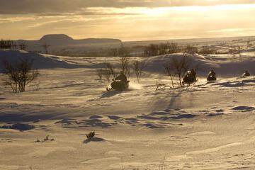 Snowmobiling