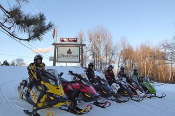 Snowmobiling