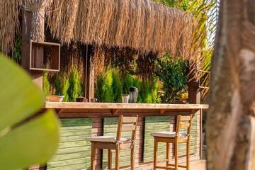 Poolside bar