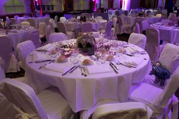 Indoor wedding