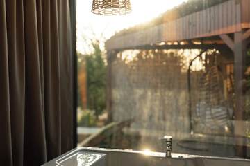 Private spa tub