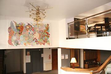 Interior entrance