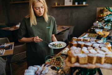 Breakfast buffet