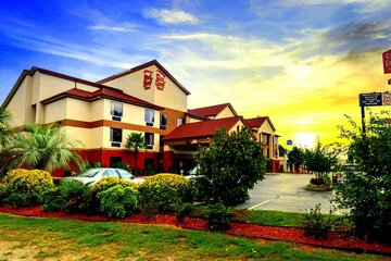 Front of property - evening/night