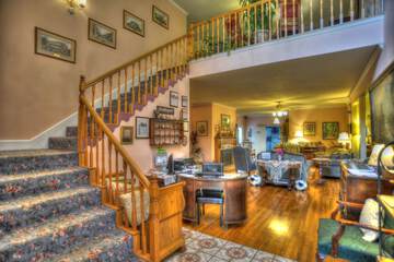 Check-in/check-out kiosk