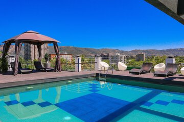 Rooftop pool