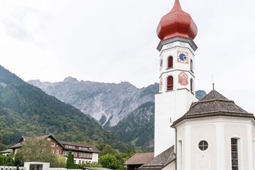 outside