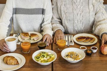 Breakfast area