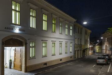 Front of property - evening/night