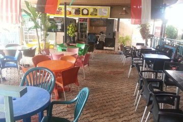Poolside bar