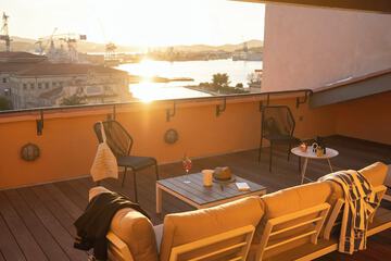 Rooftop terrace