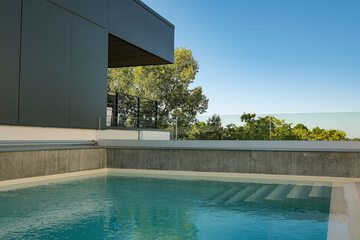 Rooftop pool