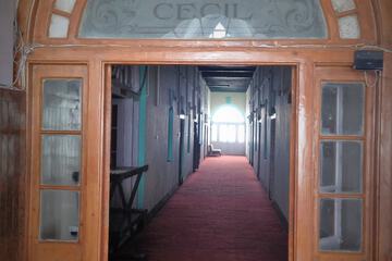 Interior entrance