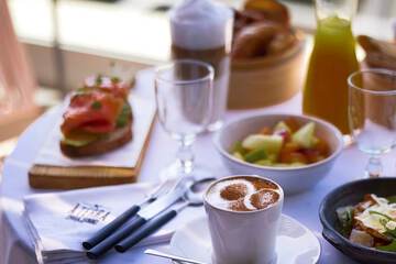 Breakfast area