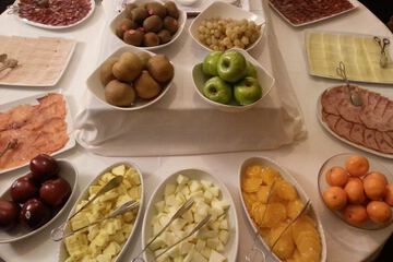 Breakfast buffet
