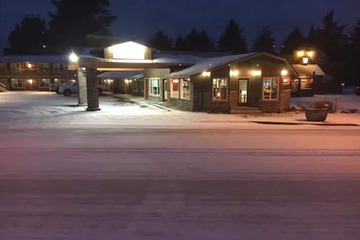 Front of property - evening/night