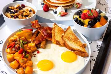 Breakfast area