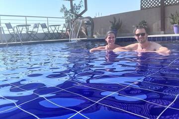 Rooftop pool