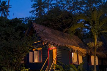 Front of property - evening/night