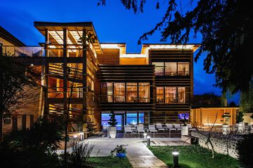 Front of property - evening/night
