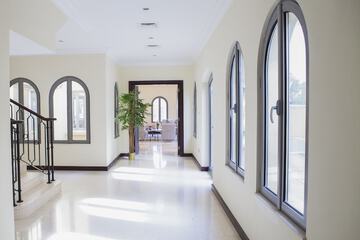 Interior entrance