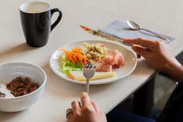 Breakfast area