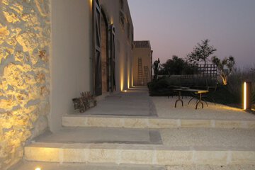 Front of property - evening/night