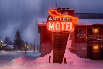 Front of property - evening/night