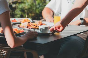 Breakfast buffet