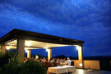 Front of property - evening/night