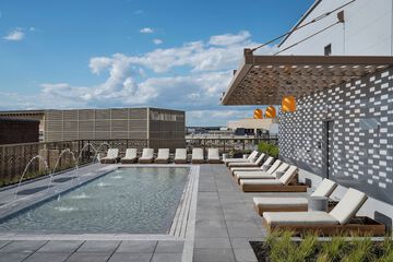 Rooftop pool