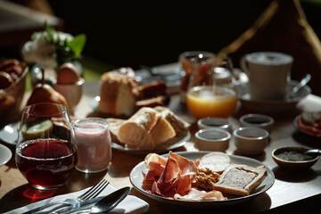 Breakfast area