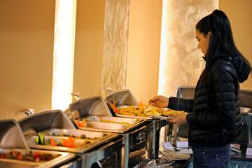 Breakfast buffet