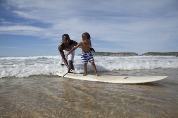 Surfing/boogie boarding
