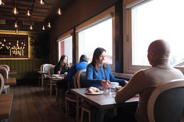 Breakfast area