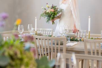 Indoor wedding