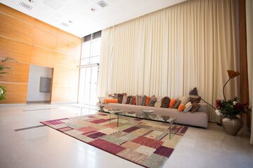 Lobby sitting area