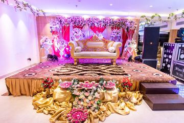 Indoor wedding