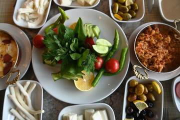 Breakfast buffet