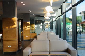 Lobby sitting area